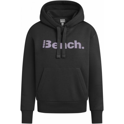 BENCH dámská mikina černá svetr s kapucí – Zboží Dáma