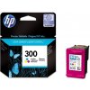 Toner HP 300 originální inkoustová kazeta tříbarevná CC643EE