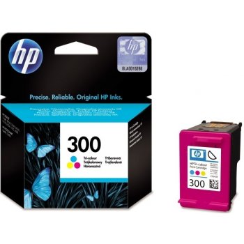 HP 300 originální inkoustová kazeta tříbarevná CC643EE