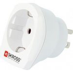 Pouzdro SKROSS cestovní adaptér pro použití v USA, bílé – Zboží Živě