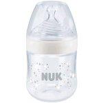 Nuk kojenecká láhev Nature Sense s kontrolou teploty bílá 150 ml – Zboží Dáma