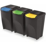 PROSPERPLAST SORTIBOX ANTRACIT 35 l černý – Sleviste.cz