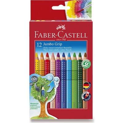 Faber-Castell Colour Grip Jumbo 1109 12 ks – Zboží Mobilmania
