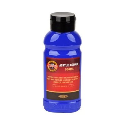 Koh-i-noor akrylová barva Acrylic 500 ml ultramarin – Hledejceny.cz