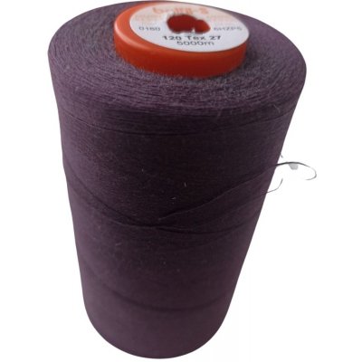 Amann Univerzální šicí nit Belfil S 120, 5000m, švestkově fialová 0160 Načatá (cca 70%) – Zboží Dáma
