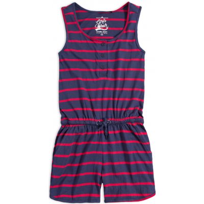 Lemon Beret dívčí overal proužky modrý – Sleviste.cz