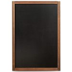 2x3 Černá tabule na křídy v dřevěném rámu 47 x 79 cm