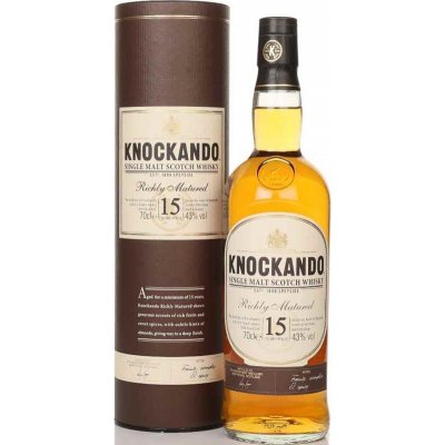 Knockando Richly Matured 15y 43% 0,7 l (tuba) – Hledejceny.cz