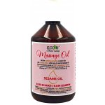 Eco U Eco-U masážní olej se sezamovým olejem 500 ml – Sleviste.cz