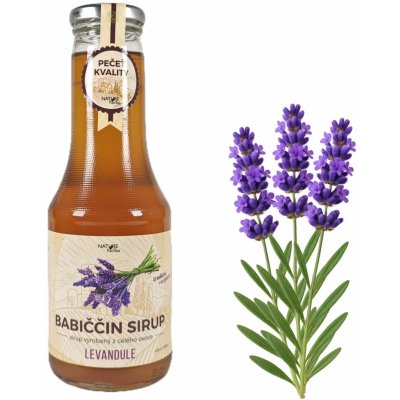 Nature Notea Babiččin sirup Levandule 0,5 l – Sleviste.cz
