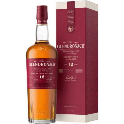 Glendronach 12y Sherry cask 43% 0,7 l (karton) – Sleviste.cz