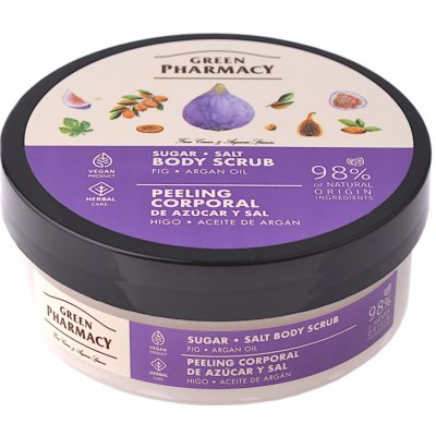 Green Pharmacy tělový peeling fíky a arganový olej 200 ml – Sleviste.cz