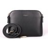 Kabelka David Jones malá pevná tříoddílová crossbody kabelka CM6938 černá