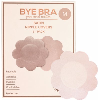 Bye Bra Silk Nipple Covers Nude 3 Pairs – Hledejceny.cz