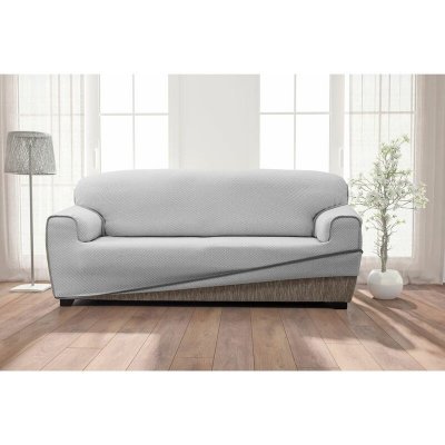 Forbyt Potah na sedačku oboustranný elastický Irpin šedý Druh sedačky dvojkřeslo 140 x 180 cm – Hledejceny.cz