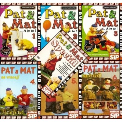 Pat a Mat komplet 7 DVD – Hledejceny.cz