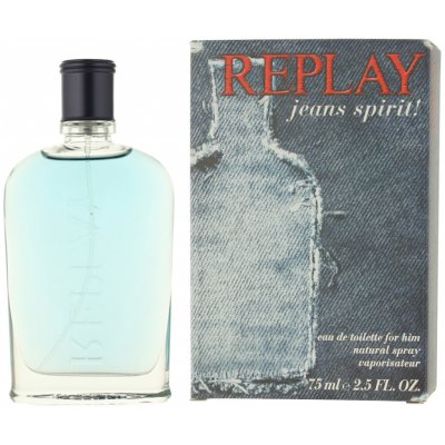 Replay Jeans Spirit! toaletní voda pánská 75 ml – Zbozi.Blesk.cz