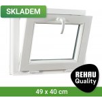 SKLADOVÁ-OKNA.cz REHAU Smartline+ 490 x 400 – HobbyKompas.cz