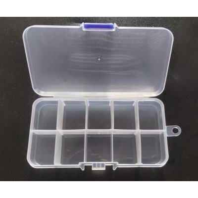 Plastový organizér na korálky 10 přihrádek – Zboží Mobilmania