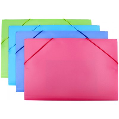 Složka s gumou 31,7x24,5 cm - Barevná – Zboží Živě