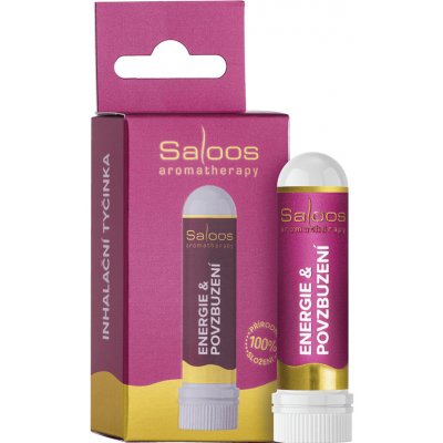 Saloos Inhalační tyčinka Energie a povzbuzení 1 ks – Zboží Mobilmania