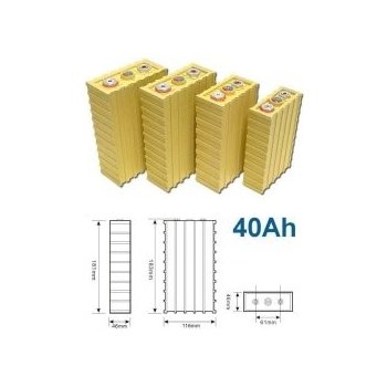 LiFePO4 3.2V 40Ah - neoriginální