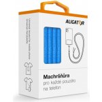 Univerzální šňůrka pro mobilní telefon Aligator Machršňůra, modrá – Zboží Živě