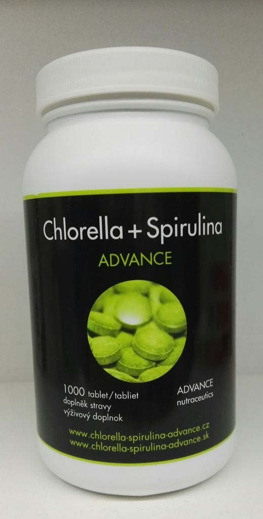 Advence Chlorella + Spirulina BIO 1000 tablet od 382 Kč - Heureka.cz