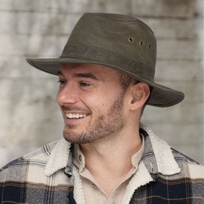 Krumlovanka australský klobouk Bushman Oilskin P-49103 – Zboží Dáma