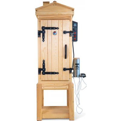 Jelux Elektrická dřevěná udírna 220 l z borovice 105×50×50 cm – Sleviste.cz