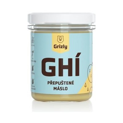 Grizly Ghí přepuštěné Máslo Bio 500 ml – Sleviste.cz