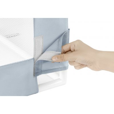 Reer zábrana na postel 100 cm Blue/Grey – Zboží Mobilmania
