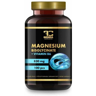 Dedra Magnesium Bisglycinát + vitamín B6 100 kapslí – Hledejceny.cz