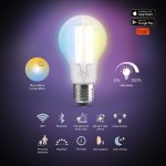 Retlux RSH 103 A60 E27 filament 7 W CCT LED SMART žárovka – Hledejceny.cz