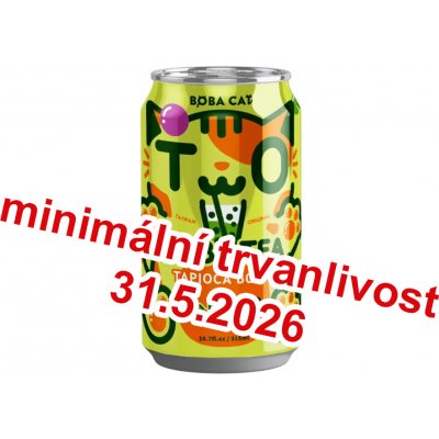 Boba Cat Milk Matcha Tapioca Bubble Tea 315 ml – Hledejceny.cz
