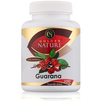 Golden Nature Guarana 10% kofeinu 100 kapslí