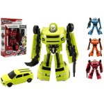 Teddies Transformer auto/robot plast na kartě – Zboží Dáma
