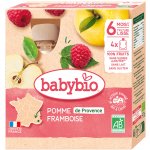Babybio kapsička Jablko a malina 4 x 90 g – Zboží Mobilmania