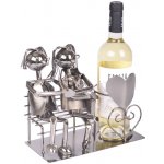 Pár na lavičce stojan na víno – Zboží Mobilmania