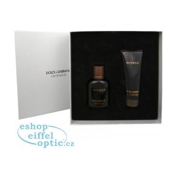 Dolce & Gabbana Intenso Pour Homme EDP 75 ml + balzám po holení 100 ml dárková sada