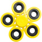 Fidget Spinner 5 fingers žlutý – Zboží Mobilmania
