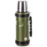 G21 60022404 Termoláhev na pití ocelově khaki zelená s rukojetí 1 l – Zboží Mobilmania