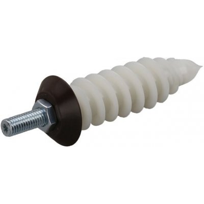 LEVIOR Hmoždinka šroubovací hnědá do izolace pro objímky svodu 2ks – Hledejceny.cz