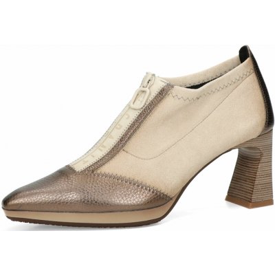 Hispanitas dámské kožené polobotky béžové – Zboží Dáma