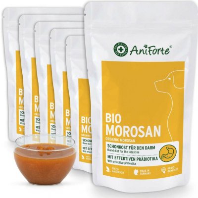 AniForte Bio Morosan lehká dieta pro příznaky průjmu 6 x 100 g – Hledejceny.cz