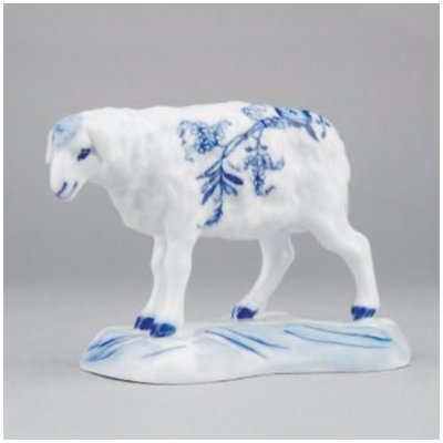 Cibulák Ovce na podstavci 6,5cm Originál Český porcelán Dubí 2. jakost – Hledejceny.cz