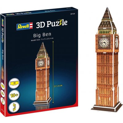 Revell 3D puzzle Big Ben 13 ks – Zbozi.Blesk.cz