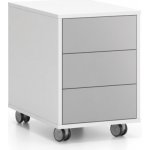 Plan Layers 3 zásuvky 400x600x575mm bílá / šedá – Zboží Dáma Plan Layers 3 zásuvky 400x600x575mm bílá / šedá – Zboží Dáma