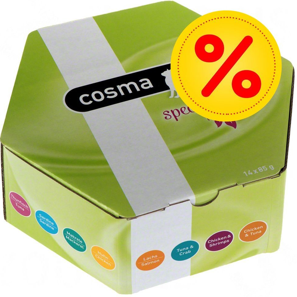 Cosma zelený box 14 x 85 g