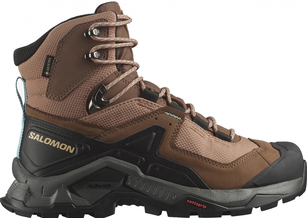 Salomon Quest Element GTX W - Mocha Mousse/Pewter/Marine Blue